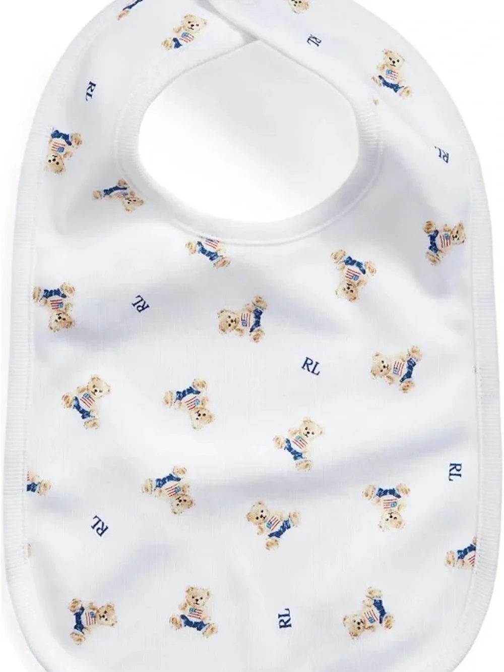 Polo Ralph Lauren American bear bib nwt boy